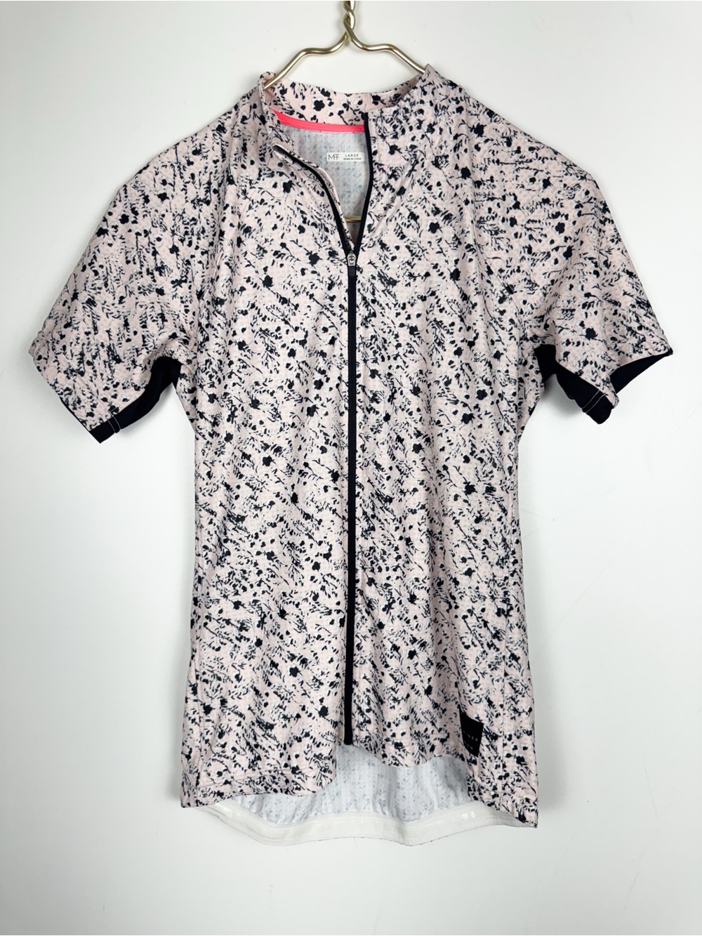 Machines For Freedom Florazzo Cycling Jersey Womens Large L Pink Rose Quartz